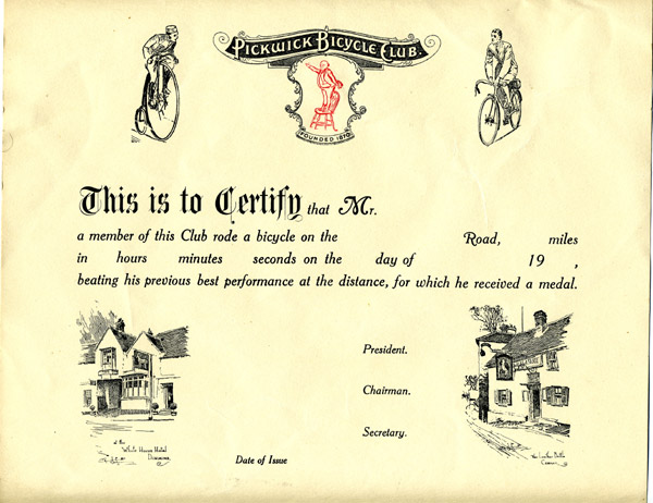 Performance Certificate
